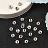 Iron Grade A Crystal Rhinestone Spacer Beads RB-A010-6MM-N-2
