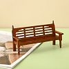 Wood Backrest Bench Decoration PW-WGF4E03-01-2