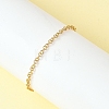 Brass Rolo Chains Bracelets for Women BJEW-JB12780-3
