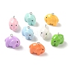 Opaque Resin Pendants X-RESI-I355-03P-02-1