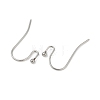 Non-Tarnish 316 Surgical Stainless Steel Earring Hooks X-STAS-M288-04P-4