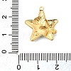 304 Stainless Steel Enamel Pendants STAS-P431-31G-02-3