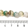 Natural Agate(Dyed & Heated) Beads Strands G-H066-B04-02-5