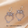 201 Stainless Steel Leverback Earrings FS-WG891C3-01-4