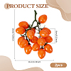 Plastic Imitation Cherry Tomato AJEW-WH0871-13-2