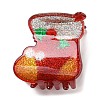 Christmas Theme Glitter Acrylic Claw Hair Clips LS-PHAR-R179-06-1