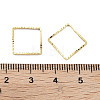 Brass Beads Frames KK-M288-01G-D-3