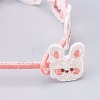 Embroidery Bracelets for Girls BJEW-H535-02-3
