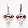 Alloy European Dangle Charms MPDL-S066-088-1