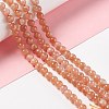 Natural Sunstone Beads Strands X-G-A205-28A-4