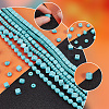 6 Strands 6 Styles Synthetic Turquoise Beads Strands G-AR0005-11-4