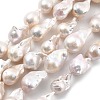 Natural Nucleated Pearl Beads Strands PEAR-B004-15J-05A-2