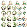  24Pcs 12 Style Alloy Enamel Pendants FIND-TA0002-72-10