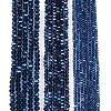 Electroplate Glass Beads Strands X-EGLA-A044-T4mm-L12-2