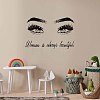 PVC Wall Stickers STIC-WH0001-06-5