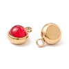 Natural Carnelian Charms G-K325-01G-05-3