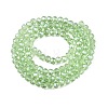 Electroplate Glass Beads Strands EGLA-A044-T4mm-A09-3