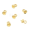 Brass Cup Pearl Peg Bails Pin Pendants KK-C258-11G-1