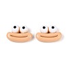 Opaque Resin Decoden Cabochons RESI-N051-15F-1