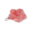 Watermelon Stone Glass Big Pendants G-B040-01P-14-3