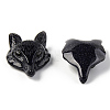 Synthetic Blue Goldstone Pendants G-R478-005A-2
