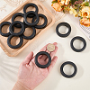 12Pcs Rubber Environmental Protection Two-sided Protective Coil FIND-CN0002-58B-3