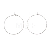 316 Surgical Stainless Steel Hoop Earrings Findings STAS-D183-02P-03-1