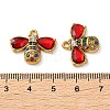 304 Stainless Steel Rhinestone Pendants RB-L002-03G-01-3