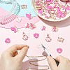 70Pcs 7 Styles Alloy Enamel Pendants FIND-CJ0007-41-5