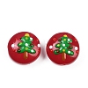 Christmas Handmade Lampwork Enamel Beads X1-LAMP-C020-03G-2