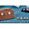 40Pcs 5 Size Crystal Rhinestone Tiny Star Stud Earrings EJEW-TA0001-13-17