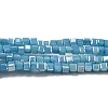 Baking Painted Glass Beads Strands DGLA-F002-05F-1