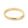 2mm Polished Plain Dome Finger Ring for Girl Women RJEW-C012-05B-G-1