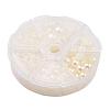 1Box ABS Plastic Imitation Pearl Dome Cabochons SACR-X0002-24-B-2