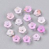 Frosted Transparent Acrylic Beads OACR-N137-72D-2