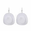 Non-Tarnish Stainless Steel Mirror Ball Earrings for Women FJ2420-13-1