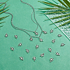 200Pcs Tibetan Style Alloy Pendants TIBEP-UN0001-30-2