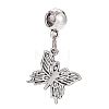 Tibetan Style Alloy European Dangle Charms PALLOY-H170-08AS-2