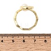 Brass Cuff Open Rings AJEW-H158-06G-5