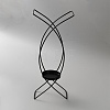 Iron Candle Holder AJEW-WH0695-096-1