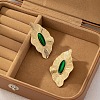 Zinc Alloy Enamel Stud Earrings FS-WG35A62-01-3