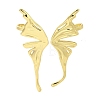 Teardrop Brass Stud Earrings EJEW-R162-11G-1