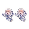 Cartoon Acrylic Cabochons MACR-P021-B04-1