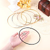 5Pcs 5 Colors Iron Rings FIND-TA0011-10-7