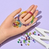 15 Colors Transparent Acrylic Beads DIY-YW0005-36-5