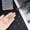 Unicraftale 90Pcs 6 Styles 304 Stainless Steel Jump Rings STAS-UN0038-42-2