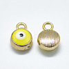 Light Gold Plated Alloy Charms ENAM-S117-27E-2