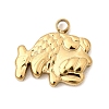 304 Stainless Steel Charms STAS-P431-27A-G-1