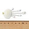 Natural Shell Big Pendants PALLOY-MZ01363-03-3