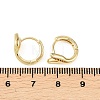 Brass Hoop Earrings EJEW-D348-27G-3